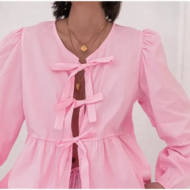 Blouse noeud