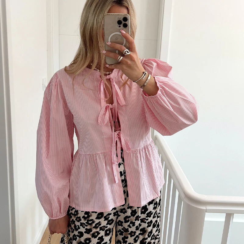 Blouse noeud