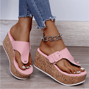 Lively® Pink / 35 Raised Orthopedic Sandals | Ayemaro™
